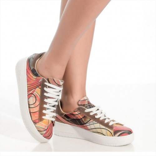 Gerçek deri Kadın Günlük Spor 7028-Becky